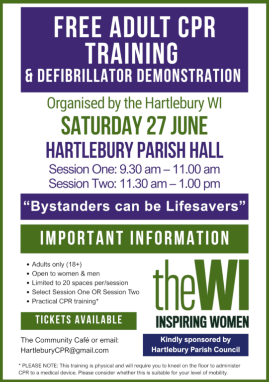 FREE ADULT CPR TRAINING